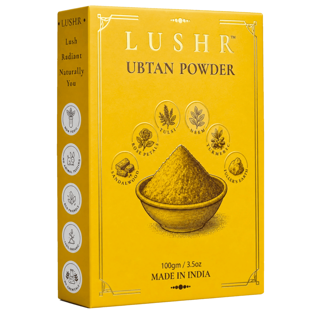 Ayurvedic Ubtan Face Pack: Ancient Indian Glow Ritual - LUSHR