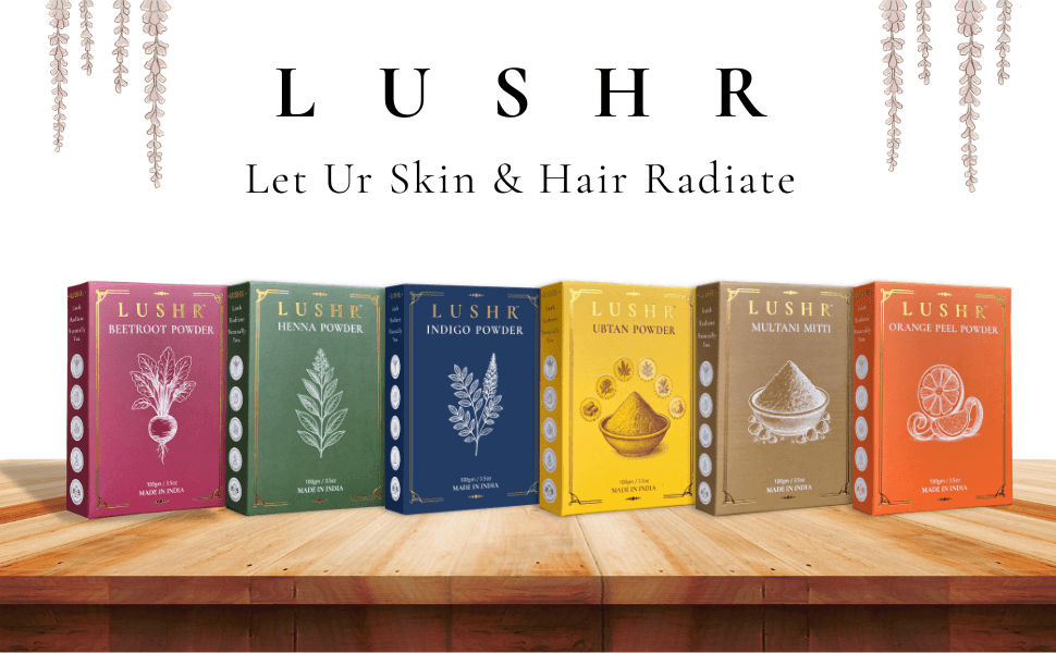 Lushr Beetroot Powder — Natural Glow & Antioxidant Face Pack | 100g - LUSHR
