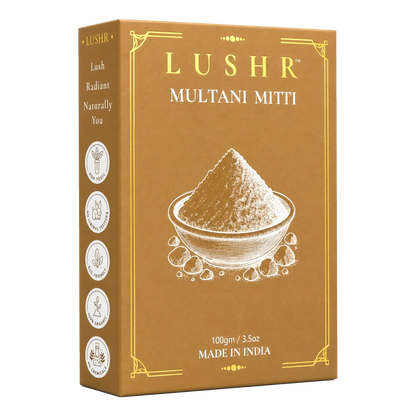 Lushr Multani Mitti — Pure Fuller's Earth Clay Face Pack | 100g