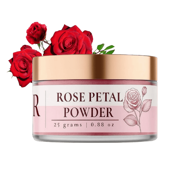 Lushr Rose Petal Powder — Pure Rosa Damascena for Glowing Skin | 25g