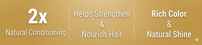 Lushr Hair Ritual Kit — Henna, Amla, Reetha & Shikakai | 4-in-1 - results